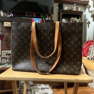 Louis Vuitton Brown Monogram Tote